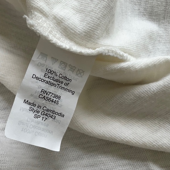 J. Crew collector Tee size XS. Flamingo with sequins. EUC - Picture 5 of 6